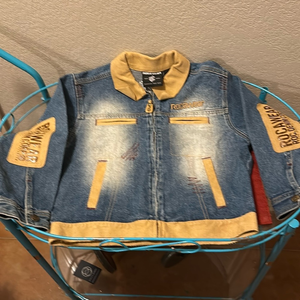 EUC Rocawear Children’s Denim Jacket.  Size 7.
